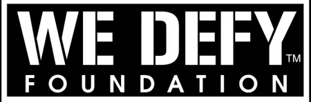 WE ARE PROUD TO BE PARTNERED WITH THE WE DEFY FOUNDATION
